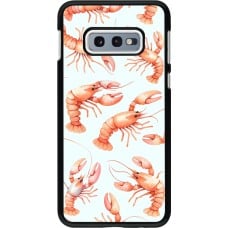 Coque Samsung Galaxy S10e - Pattern de homards pastels