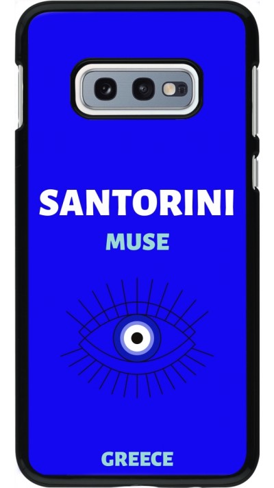 Samsung Galaxy S10e Case Hülle - Pop Summer Destination Santorini