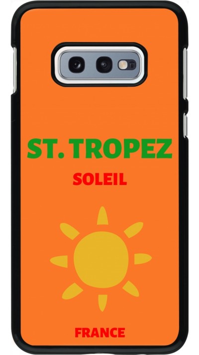 Samsung Galaxy S10e Case Hülle - Pop Summer Destination St-Tropez