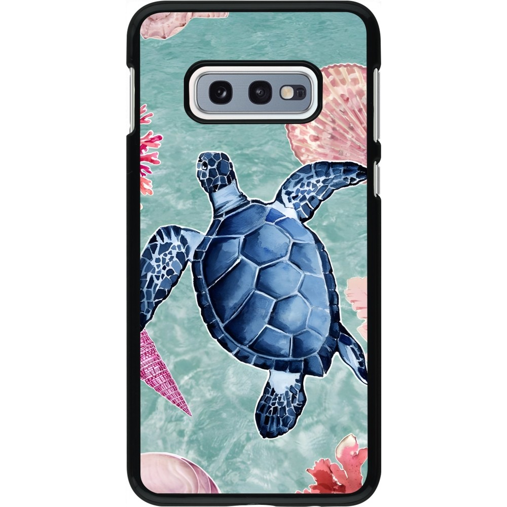 Samsung Galaxy S10e Case Hülle - Preppy Turtle