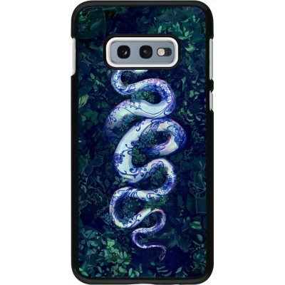 Coque Samsung Galaxy S10e - Serpent Blue Anaconda