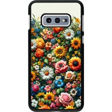 Samsung Galaxy S10e Case Hülle - Sommer Blumenmuster