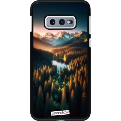 Coque Samsung Galaxy S10e - Sunset Forest Lake