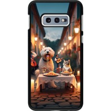 Samsung Galaxy S10e Case Hülle - Valentin 2024 Hund & Katze Kerzenlicht