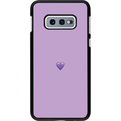 Coque Samsung Galaxy S10e - Valentine 2023 purpule single heart