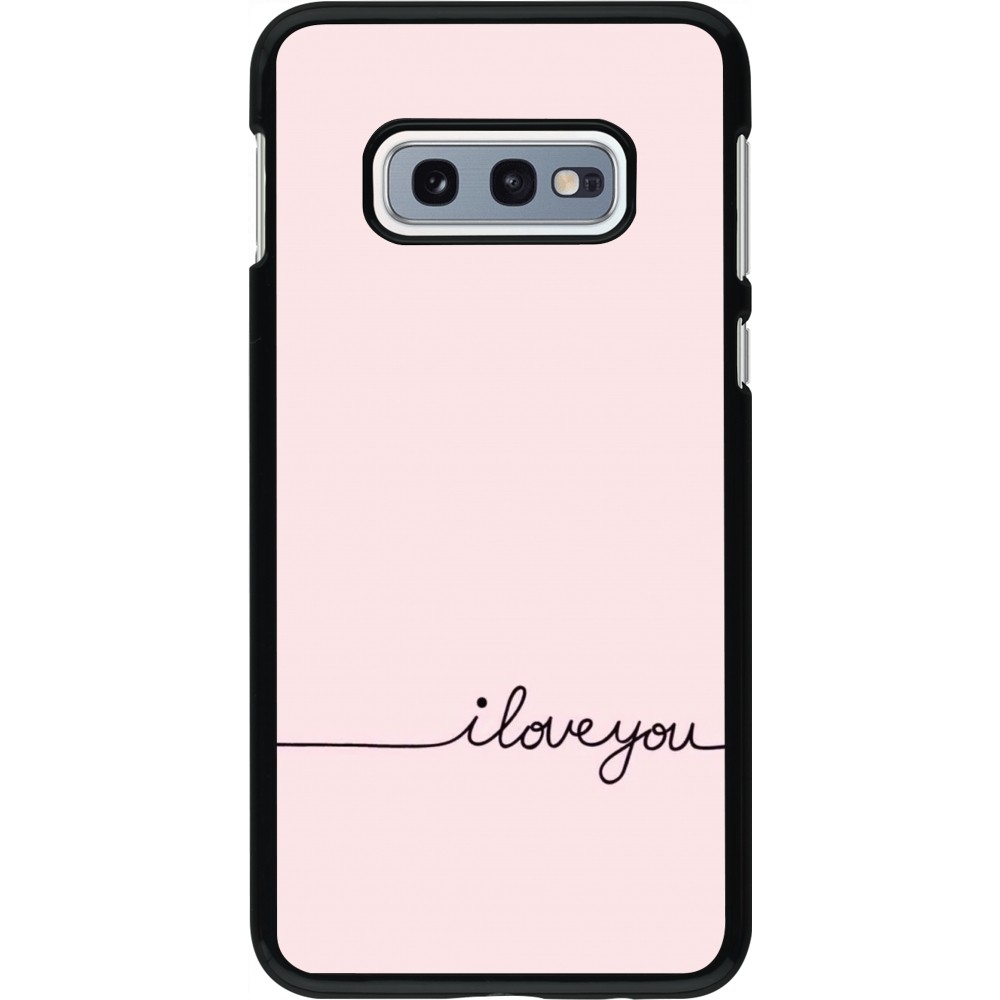 Coque Samsung Galaxy S10e - Valentine 2023 i love you writing