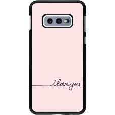 Coque Samsung Galaxy S10e - Valentine 2023 i love you writing