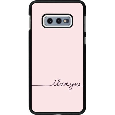 Coque Samsung Galaxy S10e - Valentine 2023 i love you writing