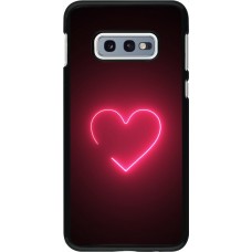 Coque Samsung Galaxy S10e - Valentine 2023 single neon heart