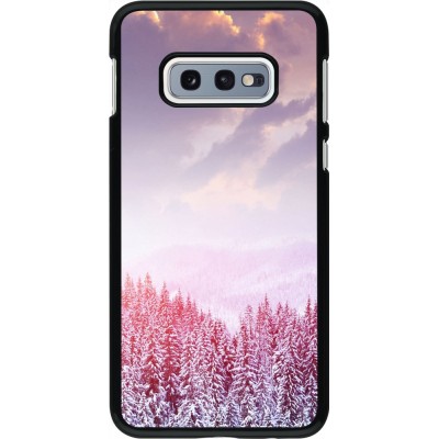 Coque Samsung Galaxy S10e - Winter 22 Pink Forest