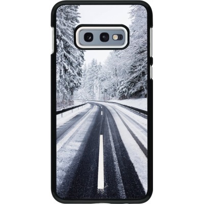 Coque Samsung Galaxy S10e - Winter 22 Snowy Road