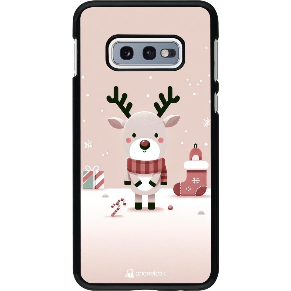 Coque Samsung Galaxy S10e - Noël 2023 Choupinette Renne