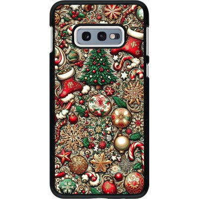 Coque Samsung Galaxy S10e - Noël 2023 micro pattern