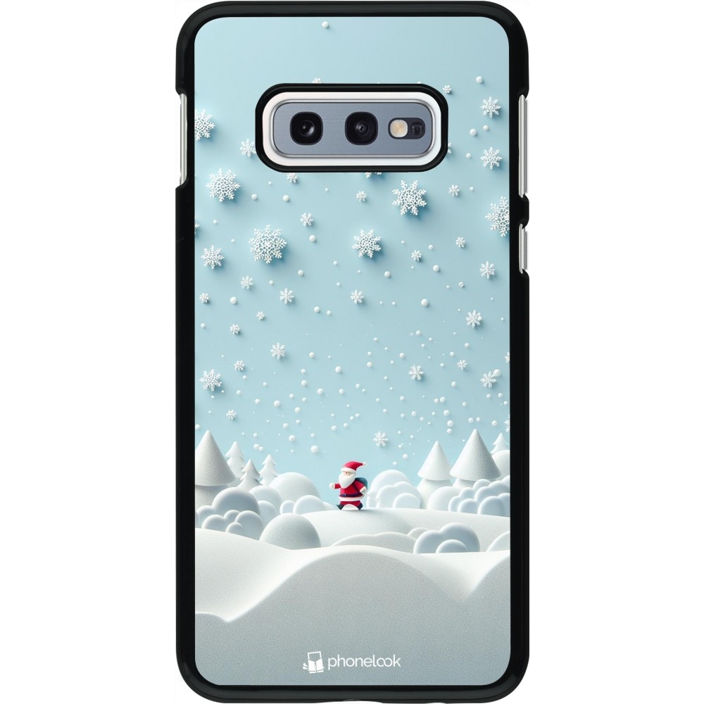 Coque Samsung Galaxy S10e - Noël 2023 Petit Père Flocon