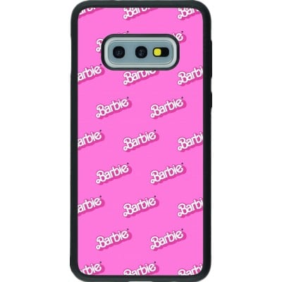 Coque Samsung Galaxy S10e - Silicone rigide noir Barbie Pattern