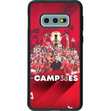 Coque Samsung Galaxy S10e - Silicone rigide noir Benfica Campeoes 2023