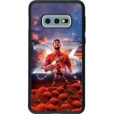 Coque Samsung Galaxy S10e - Silicone rigide noir Djokovic 23 Grand Slam