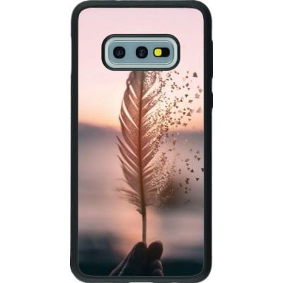 Coque Samsung Galaxy S10e - Silicone rigide noir Hello September 11 19