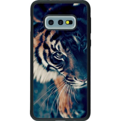 Coque Samsung Galaxy S10e - Silicone rigide noir Incredible Lion