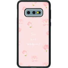 Coque Samsung Galaxy S10e - Silicone rigide noir Mom 2023 your are magical