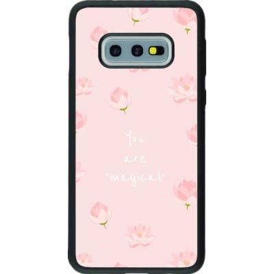 Coque Samsung Galaxy S10e - Silicone rigide noir Mom 2023 your are magical