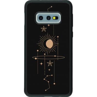 Coque Samsung Galaxy S10e - Silicone rigide noir Spring 23 astro