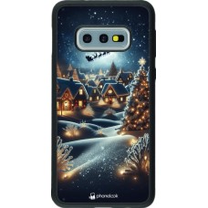 Coque Samsung Galaxy S10e - Silicone rigide noir Noël 2023 Christmas is Coming