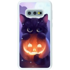 Coque Samsung Galaxy S10e - Silicone rigide blanc Halloween 17 15