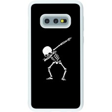 Coque Samsung Galaxy S10e - Silicone rigide blanc Halloween 19 09