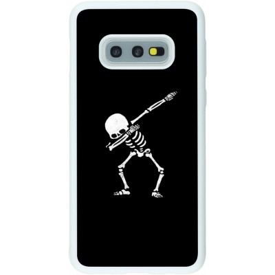 Coque Samsung Galaxy S10e - Silicone rigide blanc Halloween 19 09