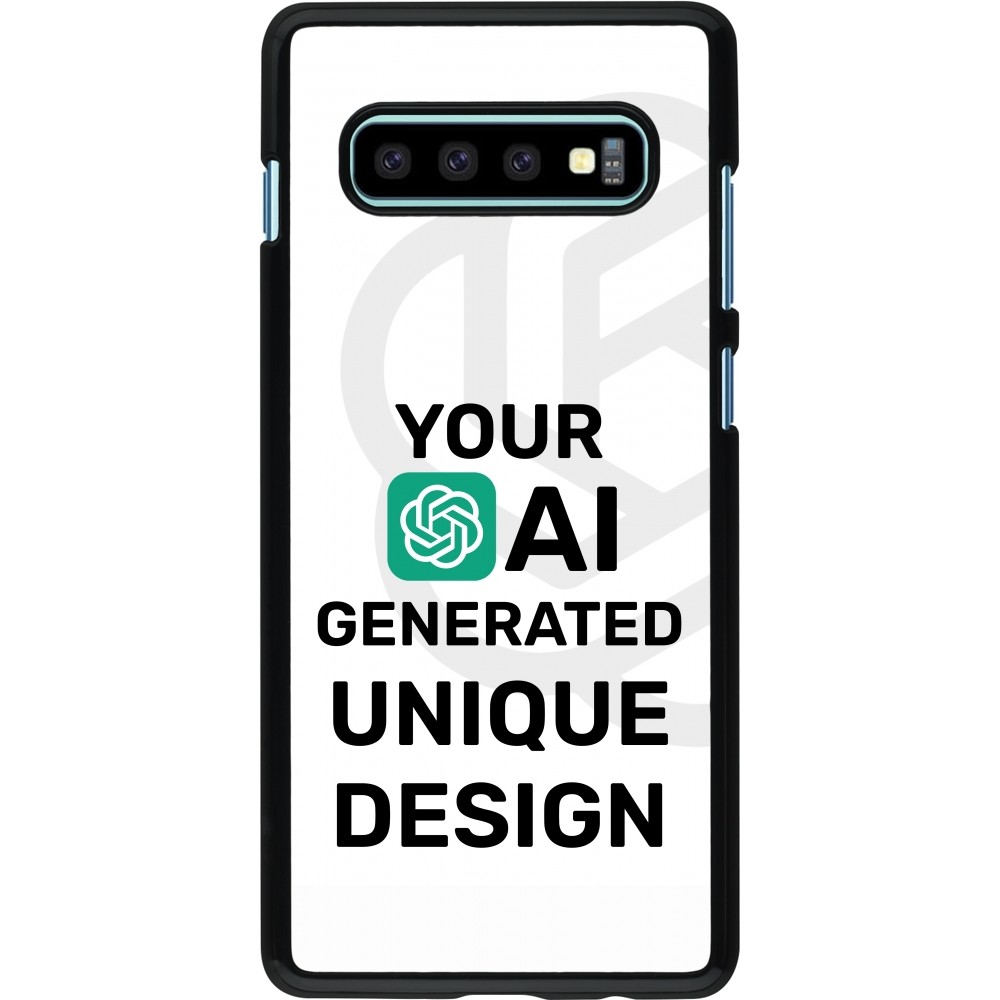 Coque Samsung Galaxy S10+ - 100% unique générée par intelligence artificielle (AI) avec vos idées