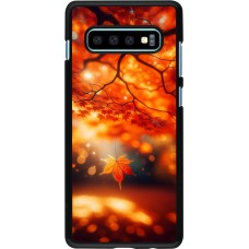 Coque Samsung Galaxy S10+ - Automne Magique Orange