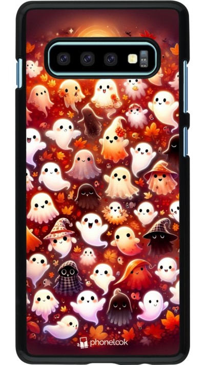 Coque Samsung Galaxy S10+ - Fantômes automne mignons