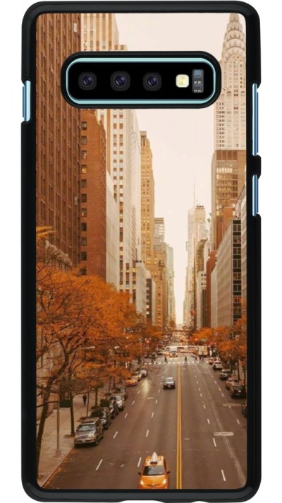 Coque Samsung Galaxy S10+ - Autumn 2024 New York city