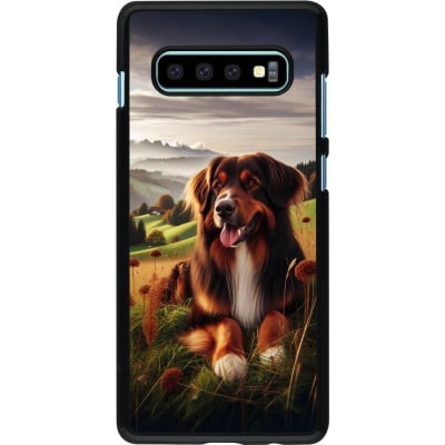 Coque Samsung Galaxy S10+ - Chien Campagne Suisse