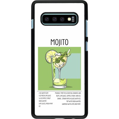 Coque Samsung Galaxy S10+ - Cocktail recette Mojito