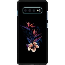 Coque Samsung Galaxy S10+ - Dark Flowers