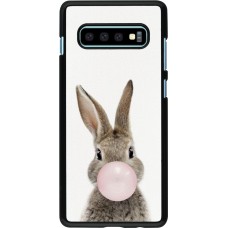 Coque Samsung Galaxy S10+ - Easter 2023 bubble gum bunny