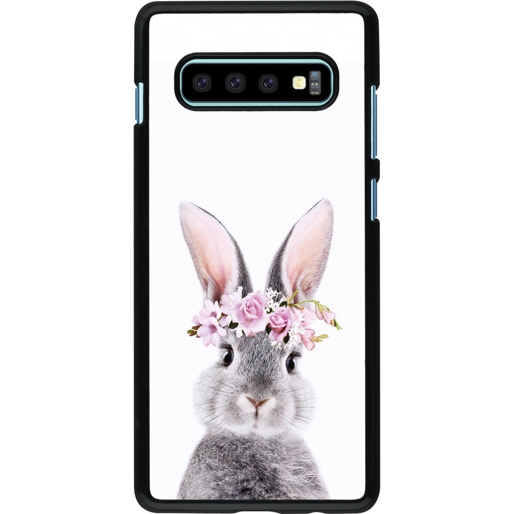 Coque Samsung Galaxy S10+ - Easter 2023 flower bunny