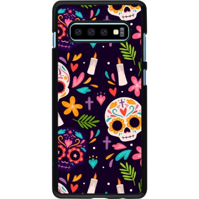 Coque Samsung Galaxy S10+ - Halloween 2023 mexican style