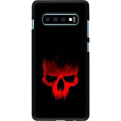 Coque Samsung Galaxy S10+ - Halloween 2023 scary skull