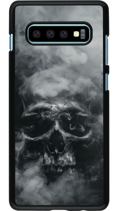 Coque Samsung Galaxy S10+ - Halloween 2024 smoky skull