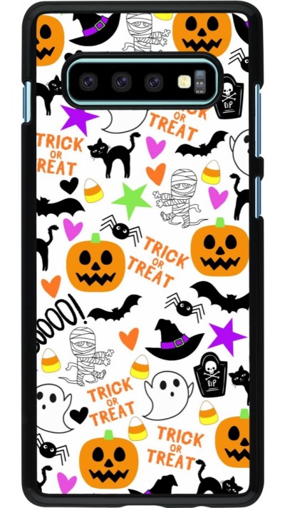 Coque Samsung Galaxy S10+ - Halloween 2024 trick or treat