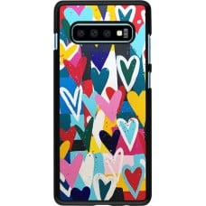 Coque Samsung Galaxy S10+ - Joyful Hearts