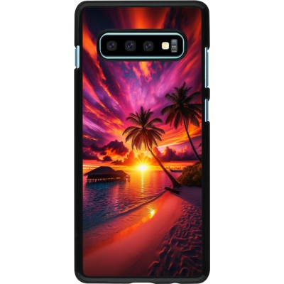 Coque Samsung Galaxy S10+ - Maldives Dusk Bliss