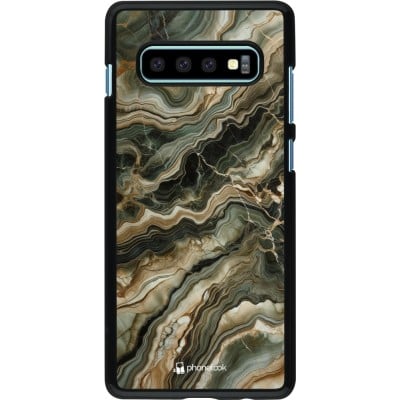 Coque Samsung Galaxy S10+ - Marbre Olive