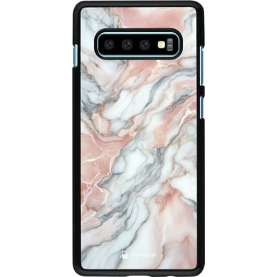 Coque Samsung Galaxy S10+ - Marbre Rose Lumineux