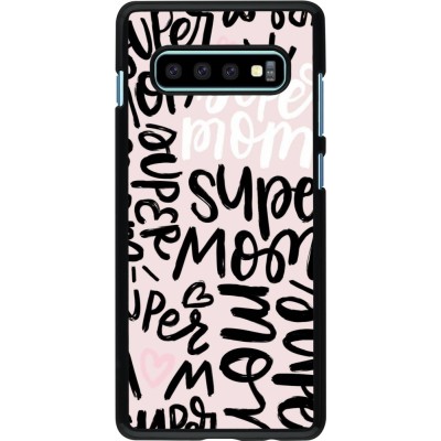 Coque Samsung Galaxy S10+ - Mom 2024 Super mom