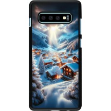 Coque Samsung Galaxy S10+ - Mont Neige Lumière