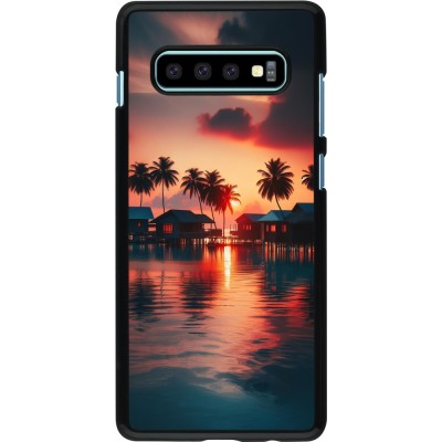 Coque Samsung Galaxy S10+ - Paradis Maldives